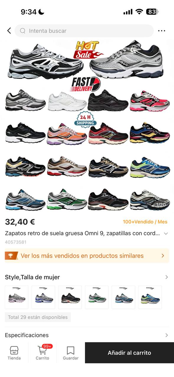 Saucony Pro Omni Grid 9