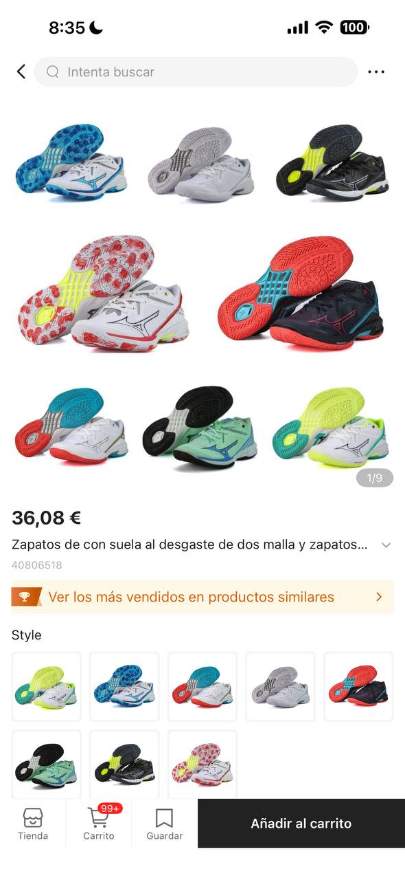 Mizuno Wave Claw 3