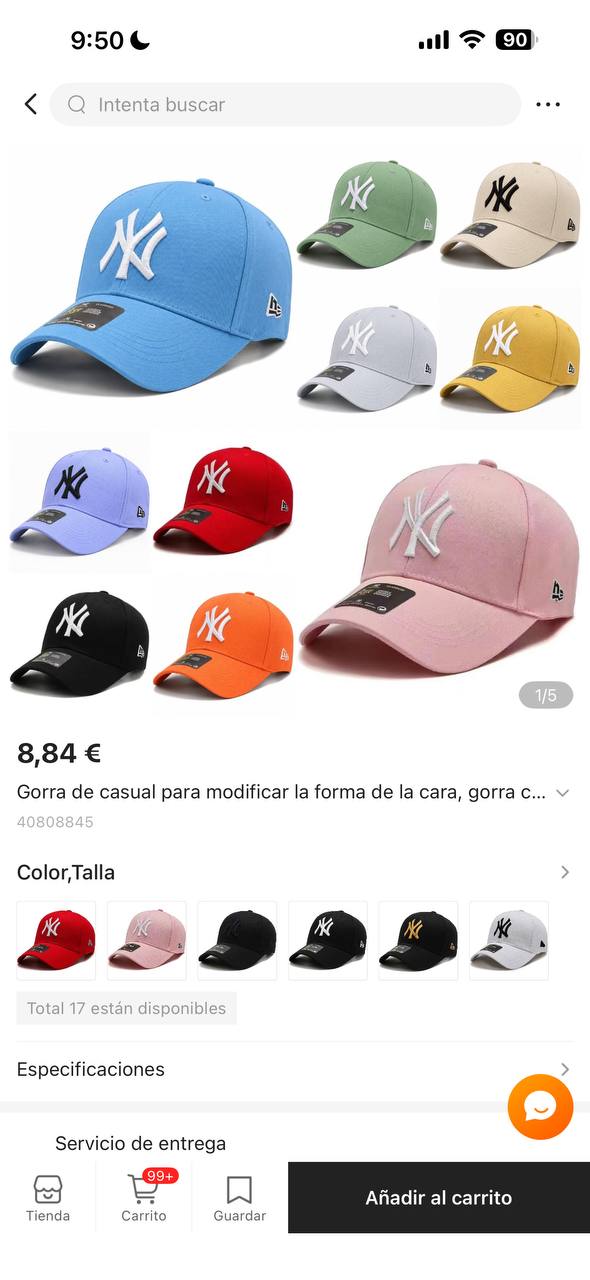 Gorra New York Era