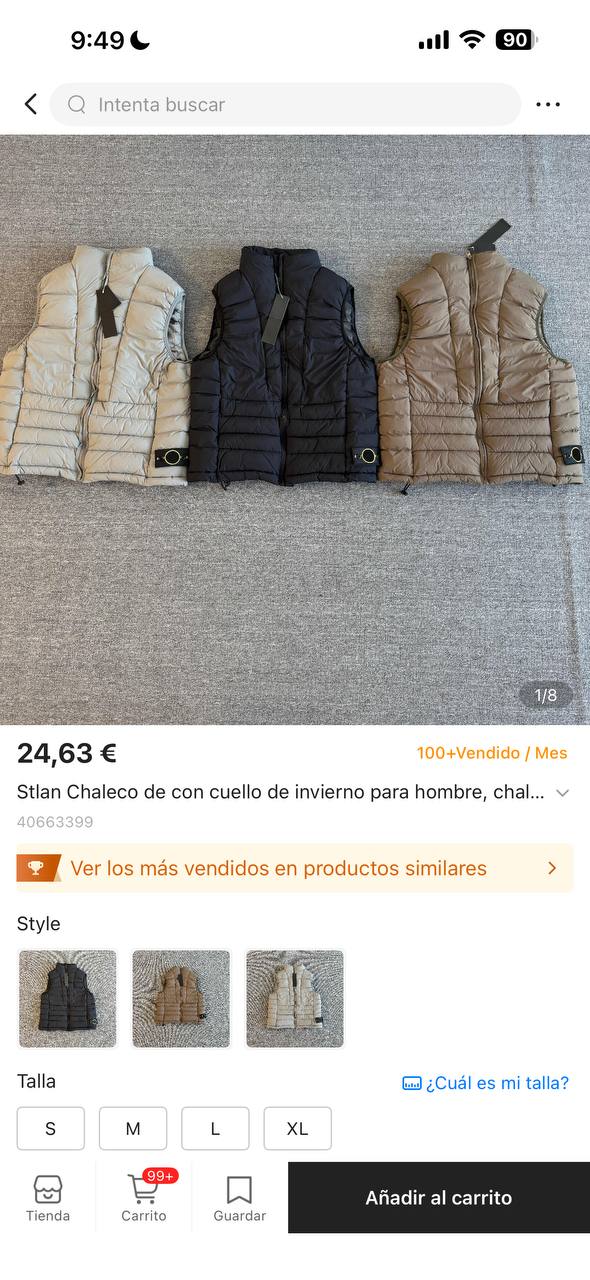 Chaleco ST0NE LSL4ND