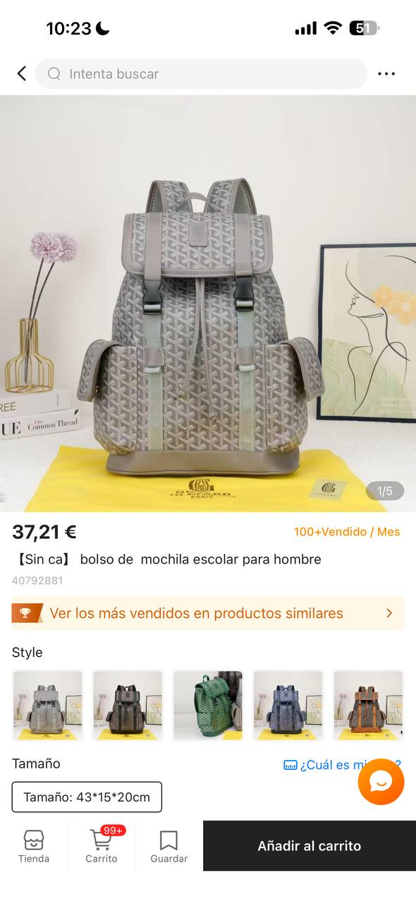 Goyard Backpack