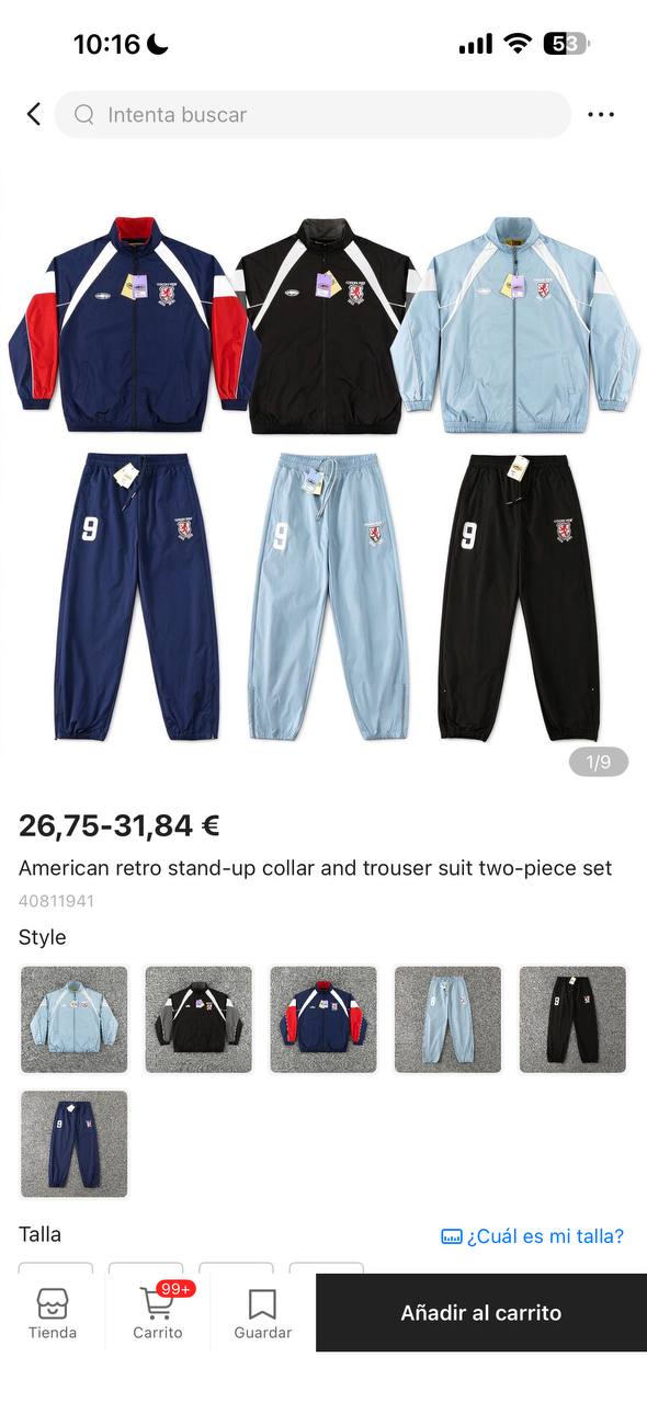 Corteiz Retro Tracksuit Set