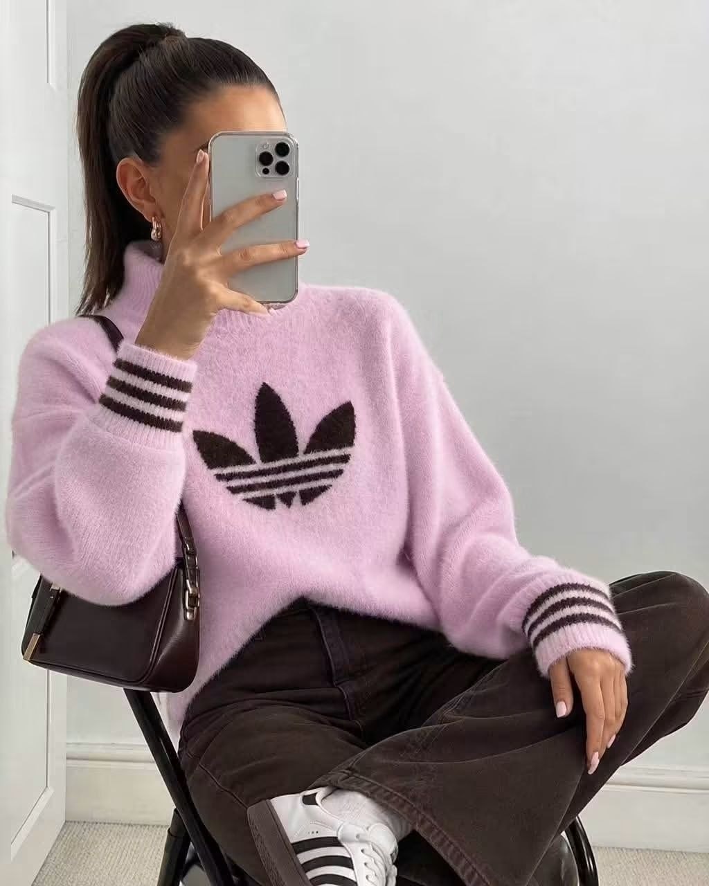 Adidas Logo Crew Neck Jumper