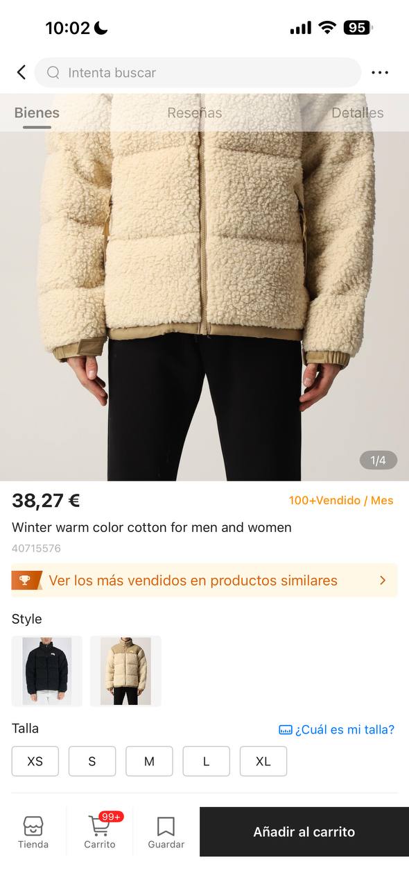 Chaqueton Polar Nuptse Sherpa North Face