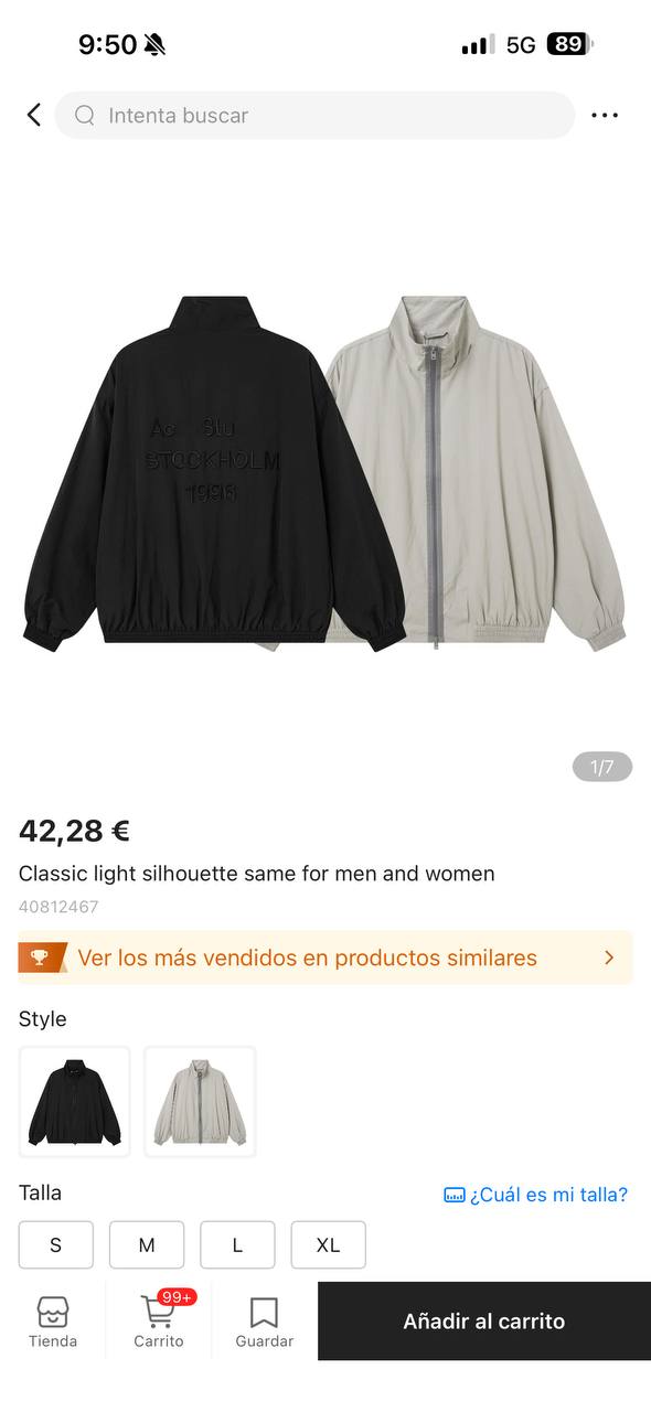 Tecnica Acne Studios Jacket
