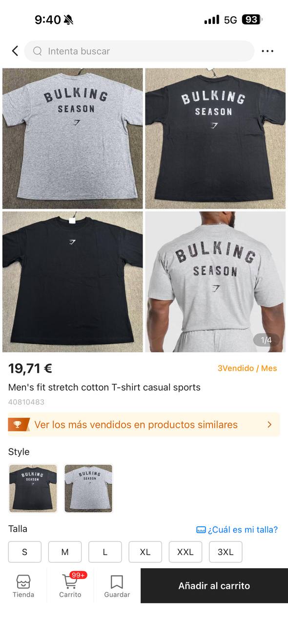 CAMlseta Gymshark