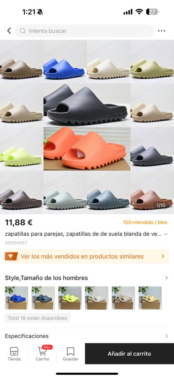 Y3ezy Slides