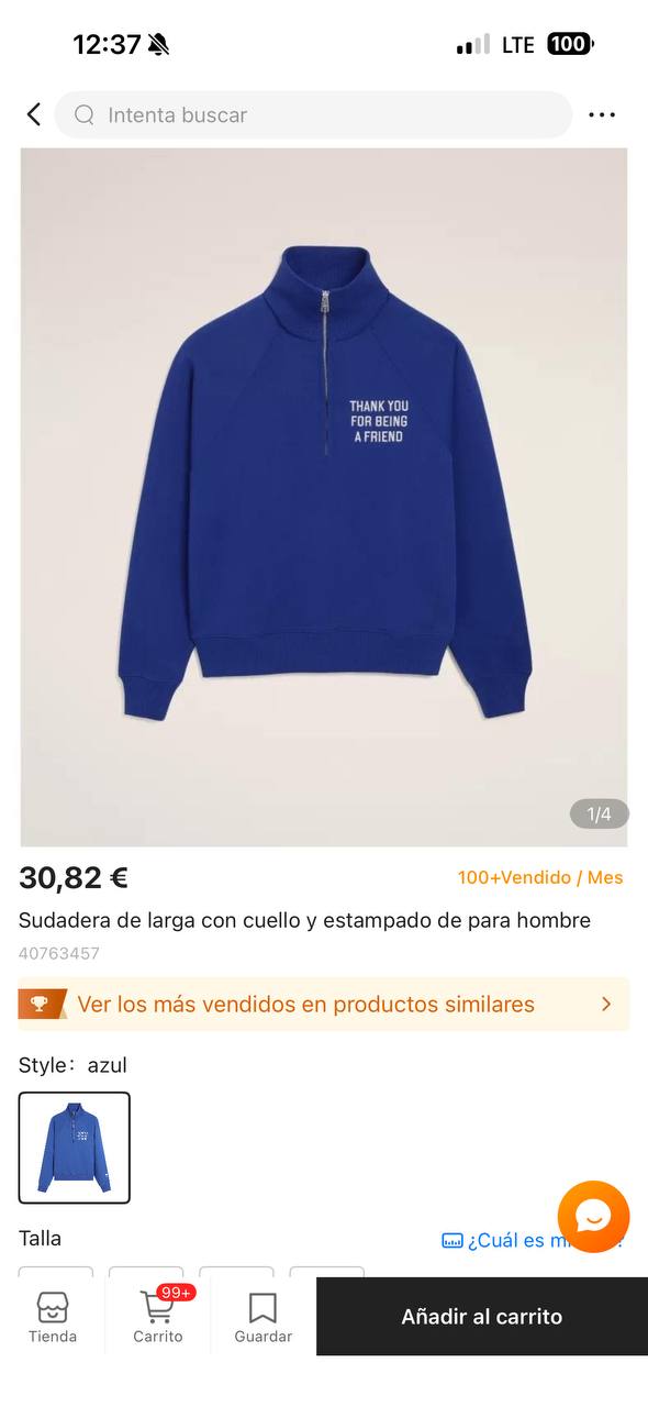 Quarter Zip AMl Paris