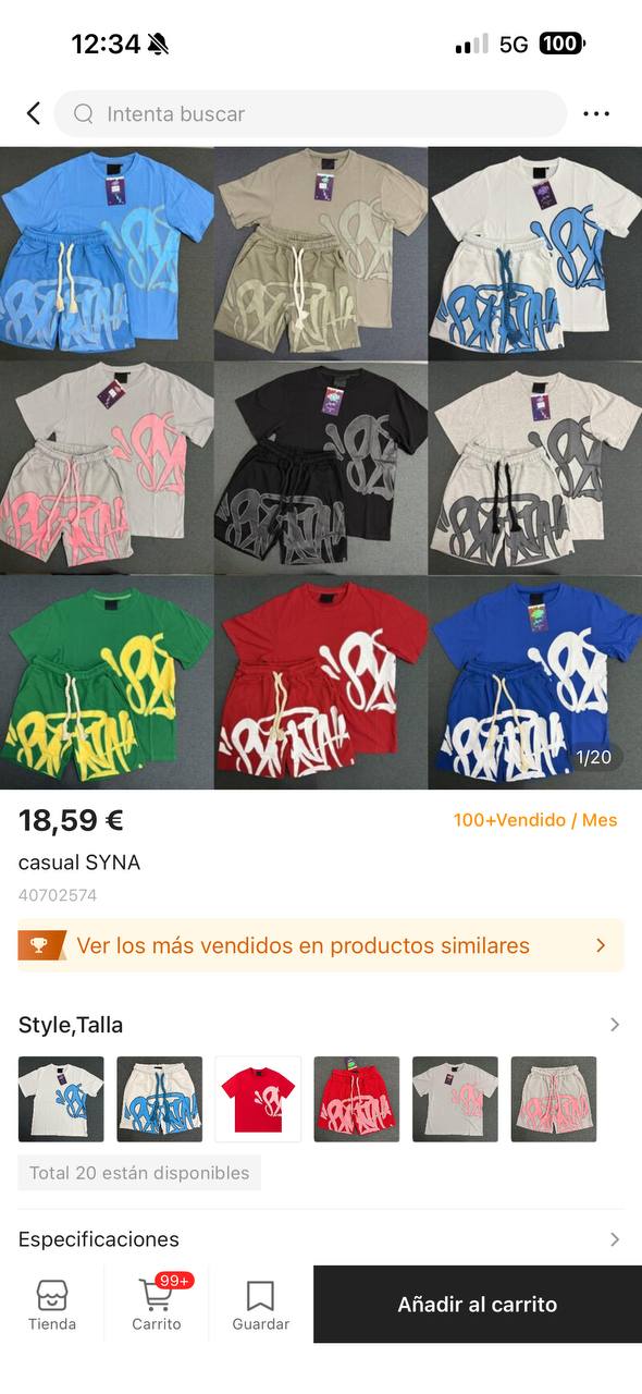 Conjunto Verano Synaworld
