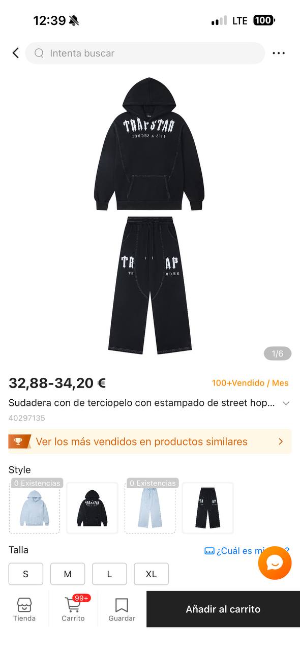 Trapstar Hoodie & Trousers Set