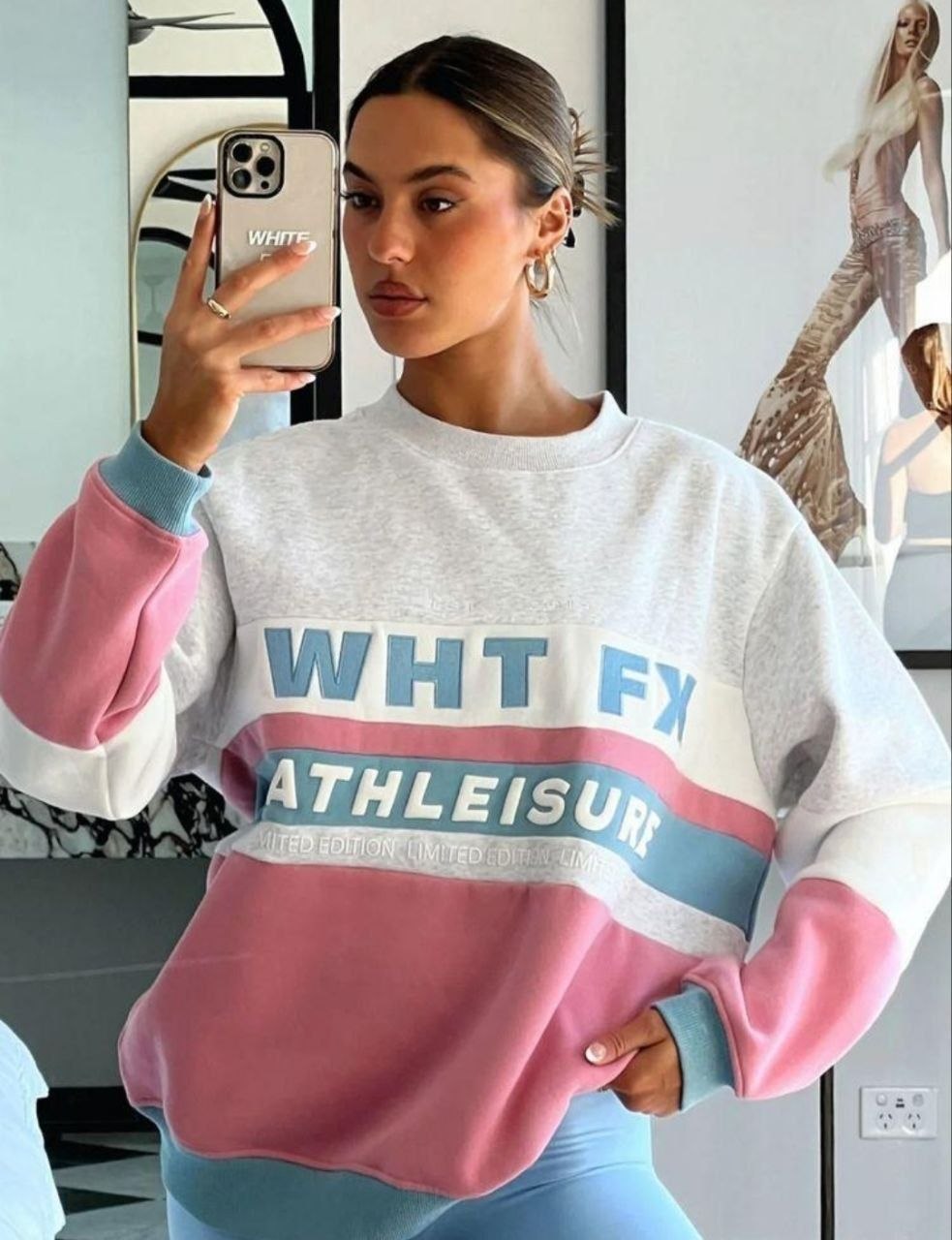 White Fox Sweatshirt