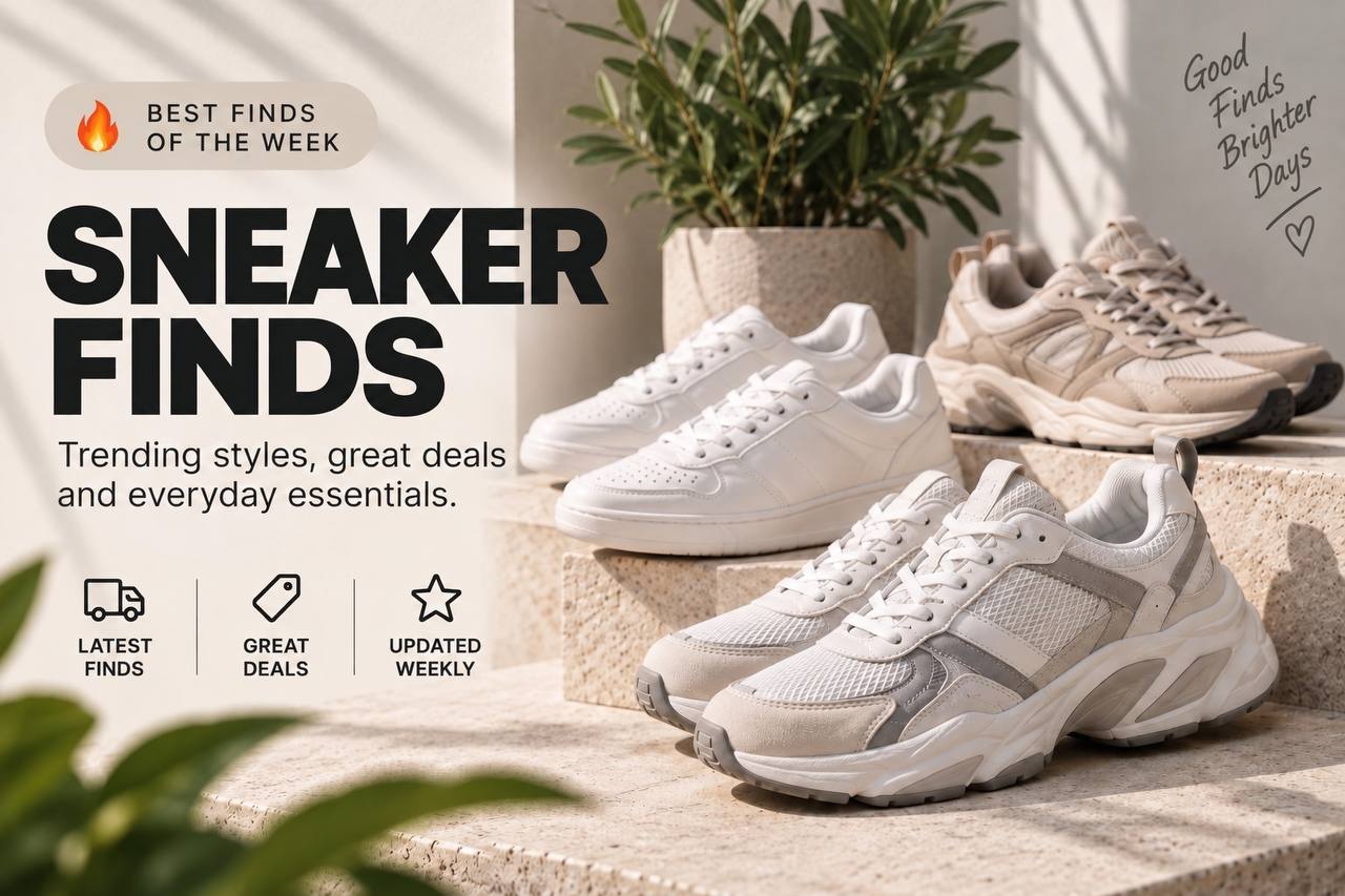 TRAINERS / SNEAKERS FINDS OF THE WEEK!