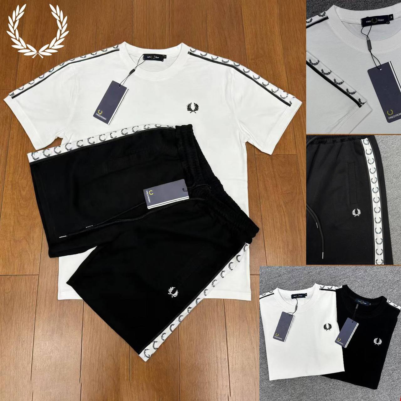 Fred Perry Short Sleeve Crew Neck T Shirts
