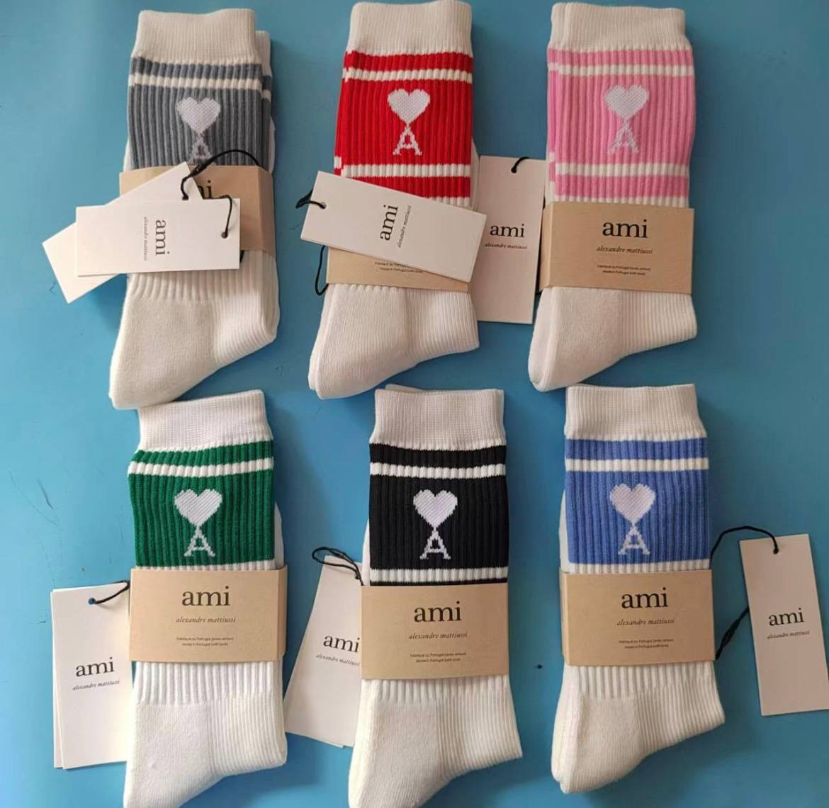 Ami Crew Socks