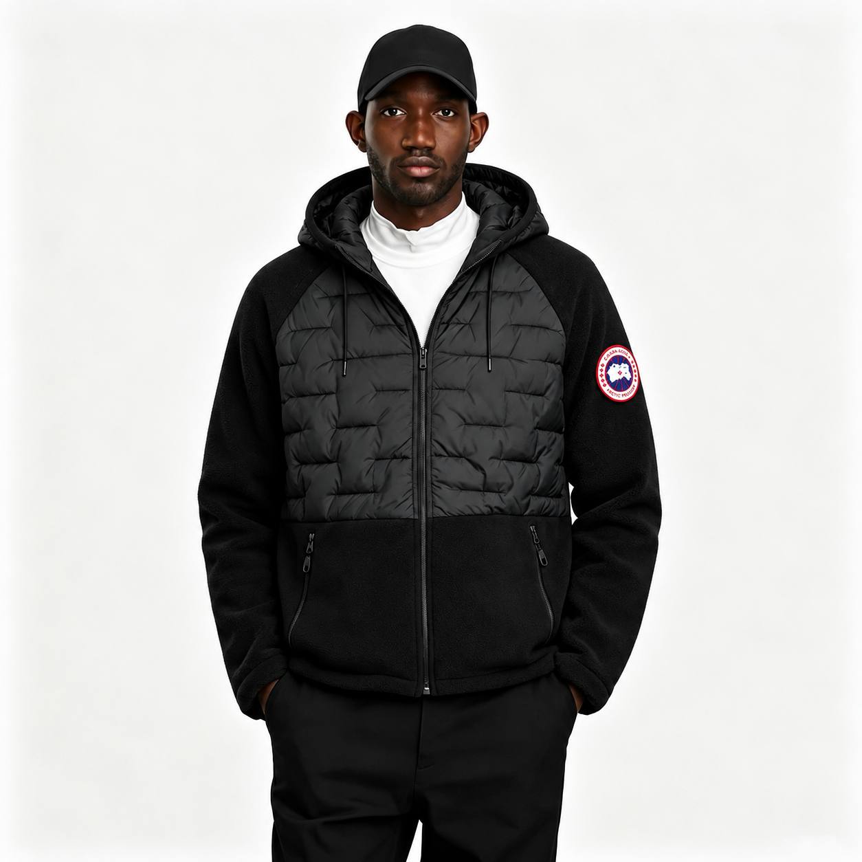 Canada Goose Hybrid Hooded Puffer Jacket