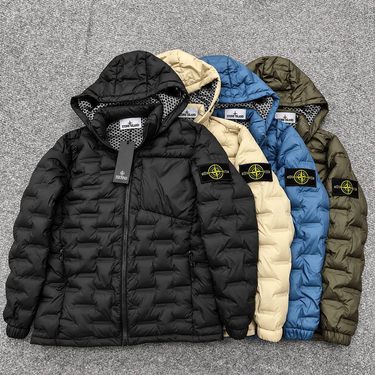 Stone Island Hooded Puffer Jacket