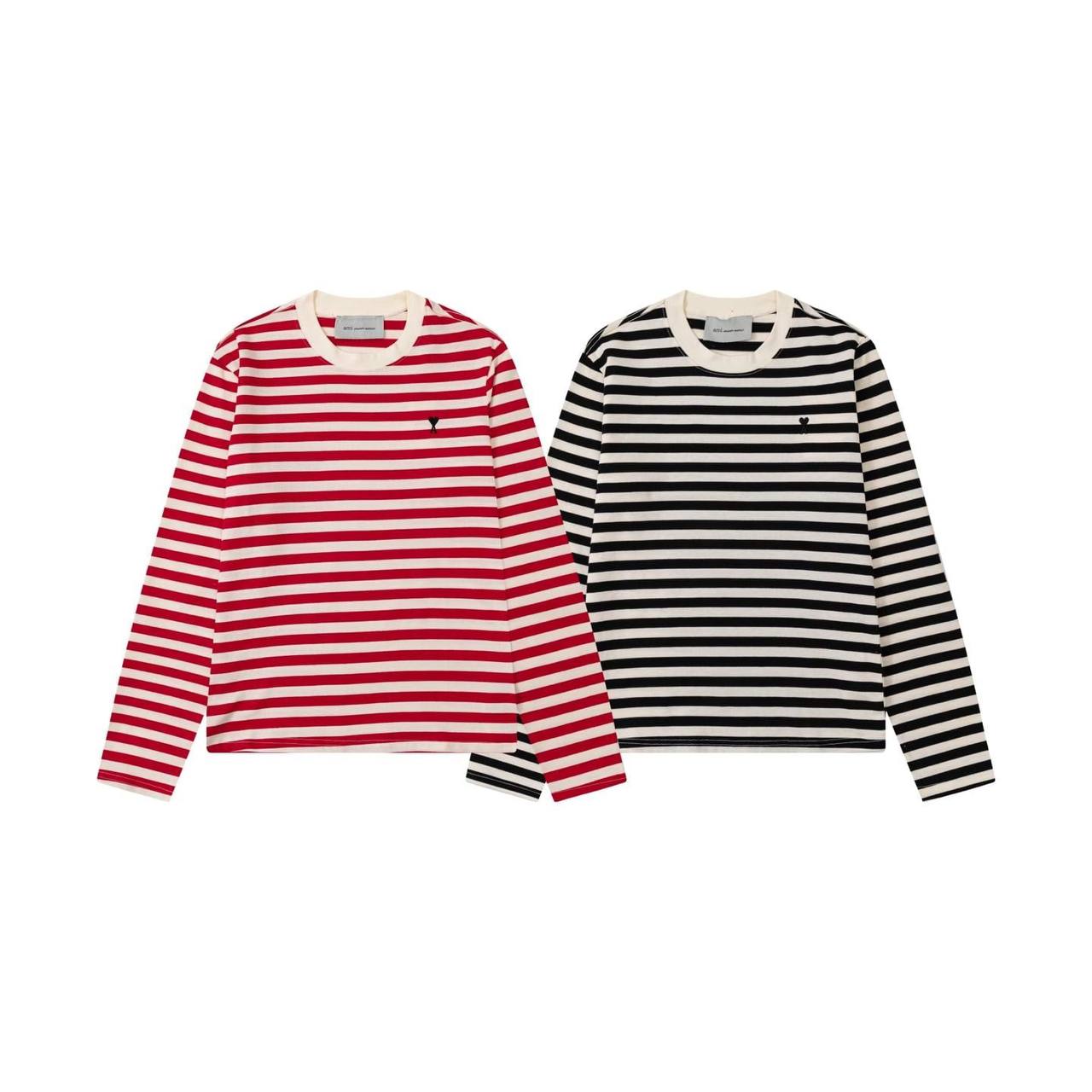Striped Long Sleeve T Shirt
