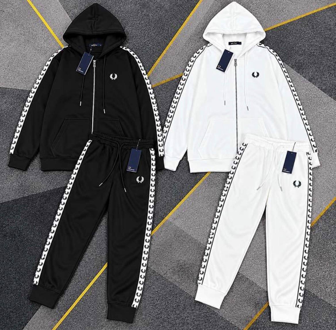 Fred Perry Hooded Tracksuit Set