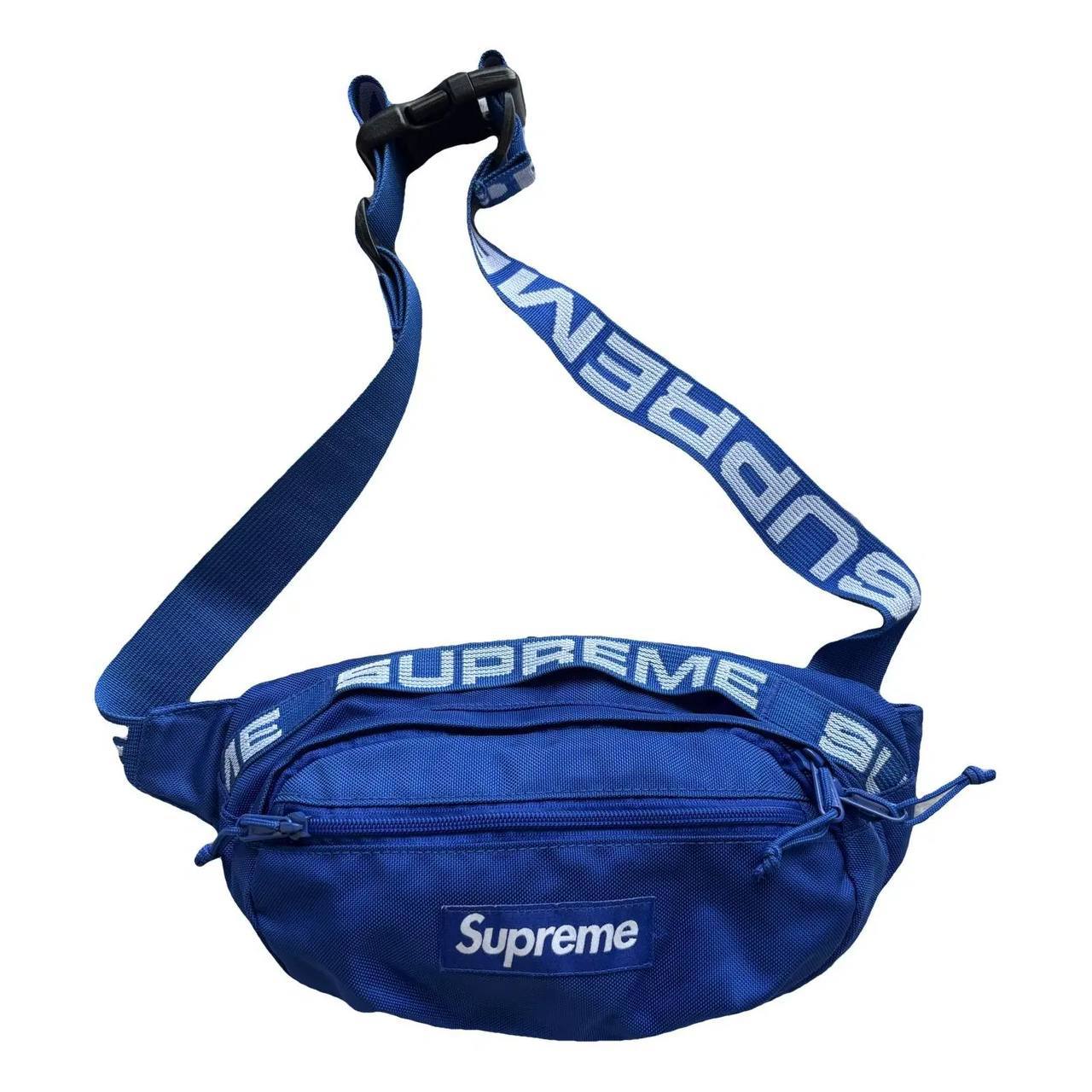 Supreme blue waist bag