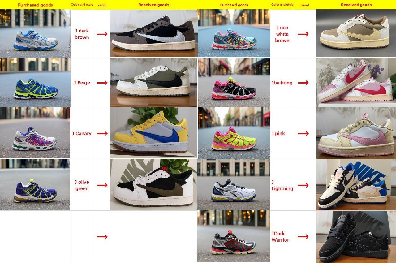 Nike multicolour low-top trainers