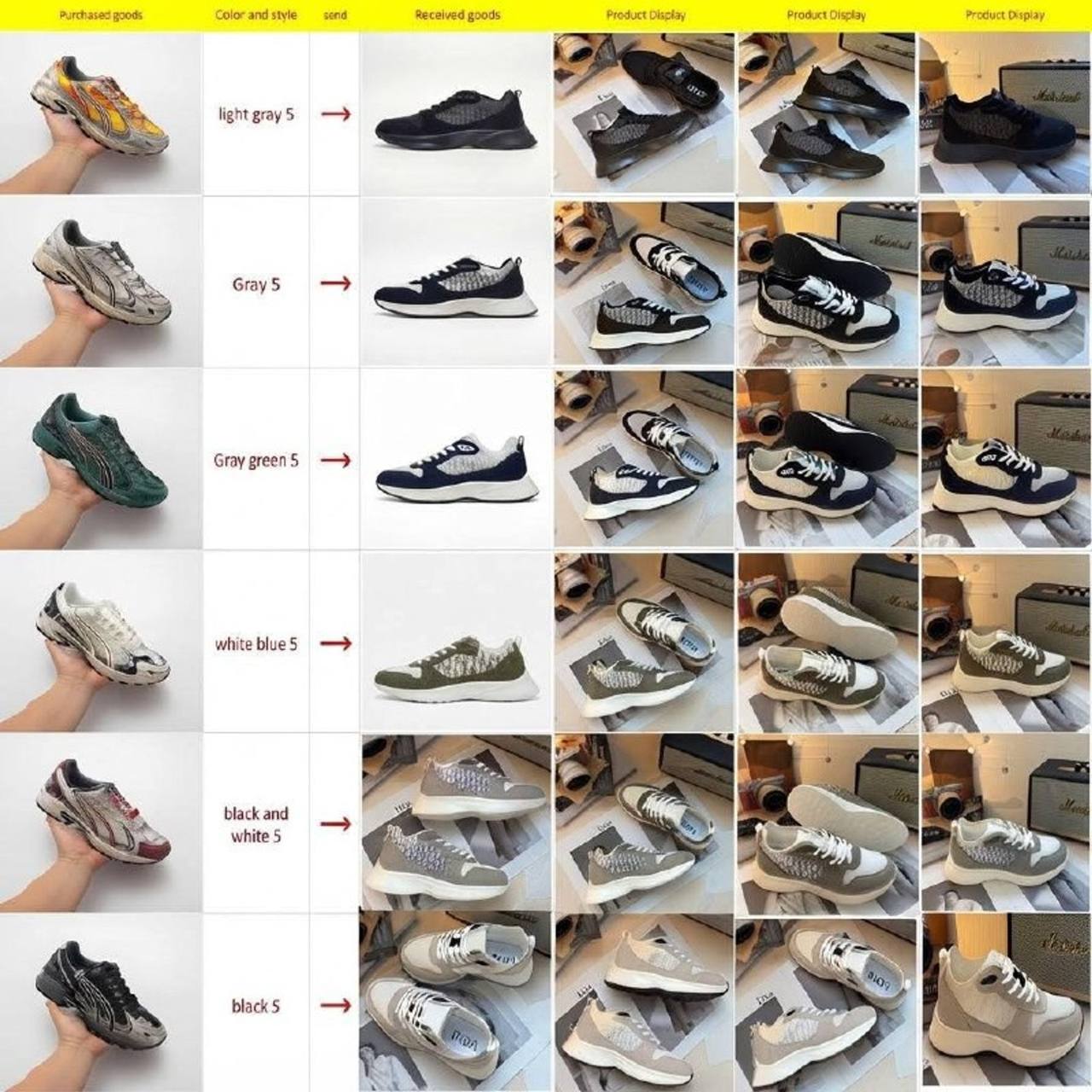 Grey low-top retro running trainers