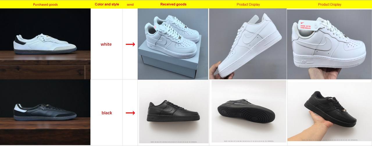 Nike white low-top trainers