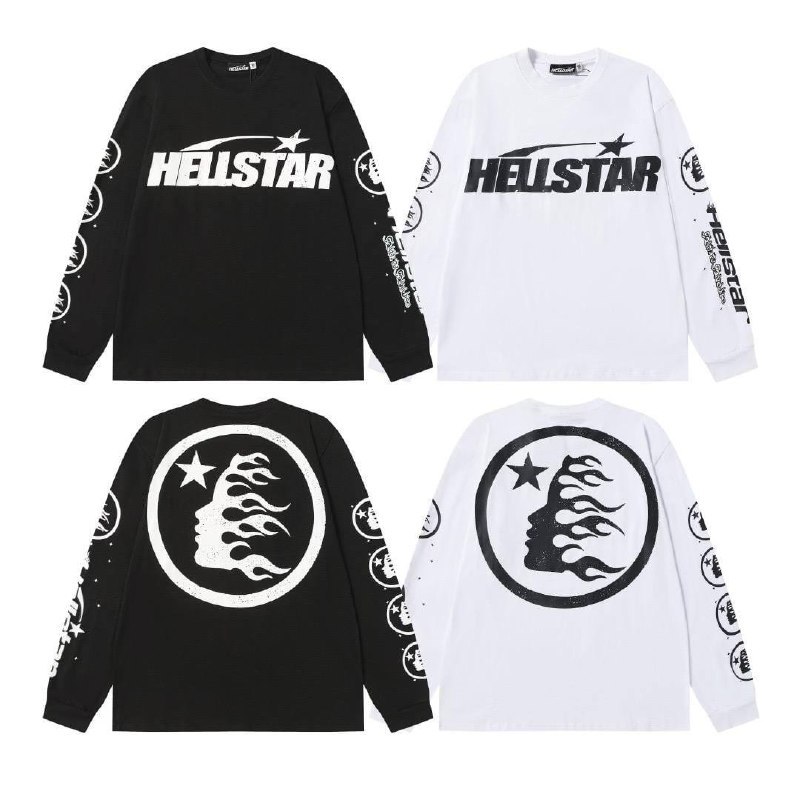 Helstar Long Sleeve Graphic T Shirt