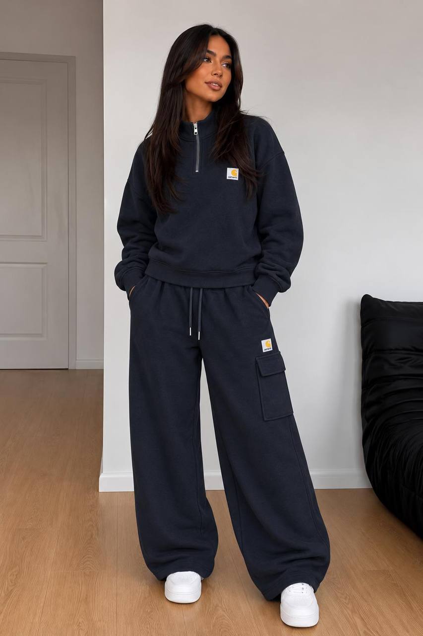 Carhartt Quarter Zip Tracksuit Set