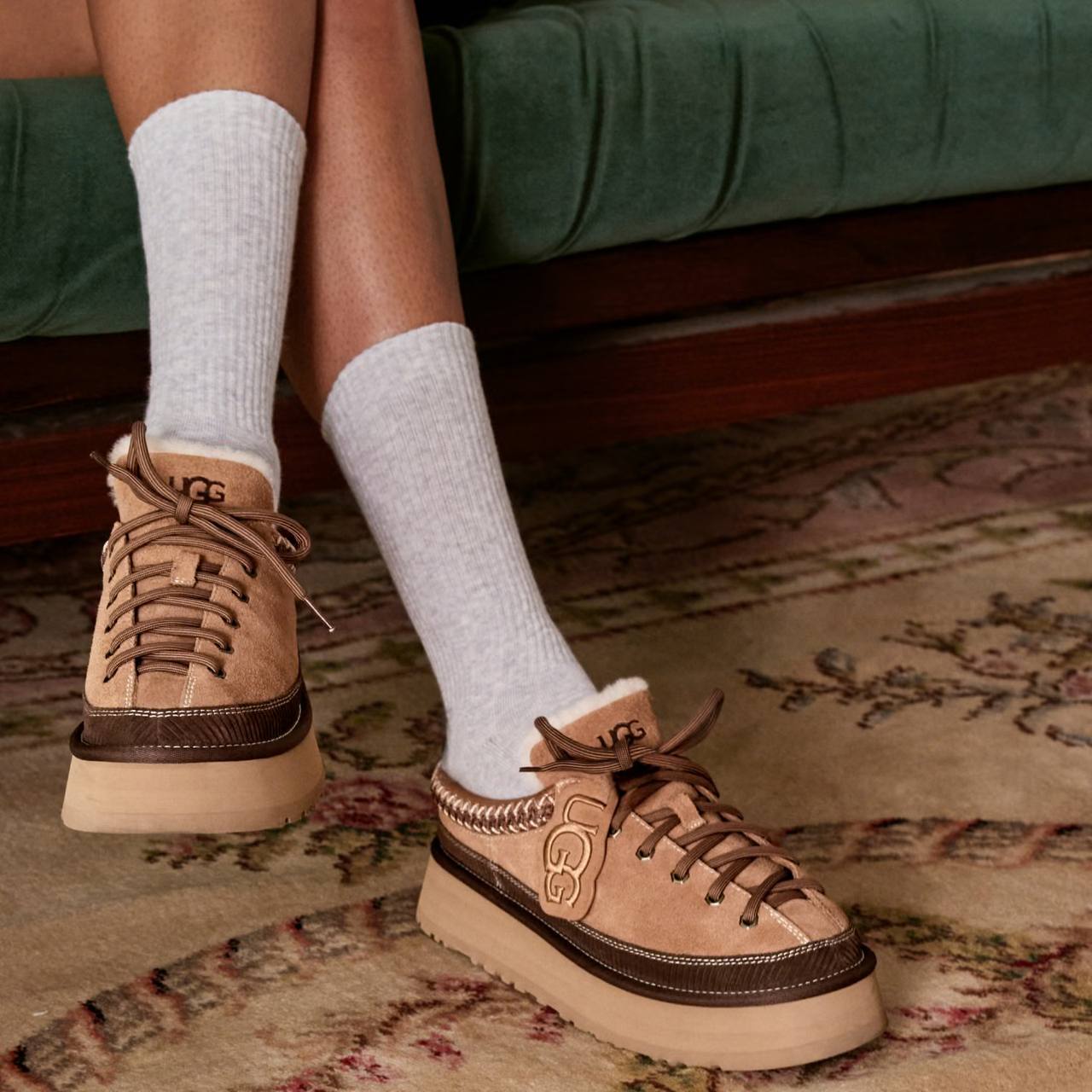 Gucci Low Top Lace Up Trainers