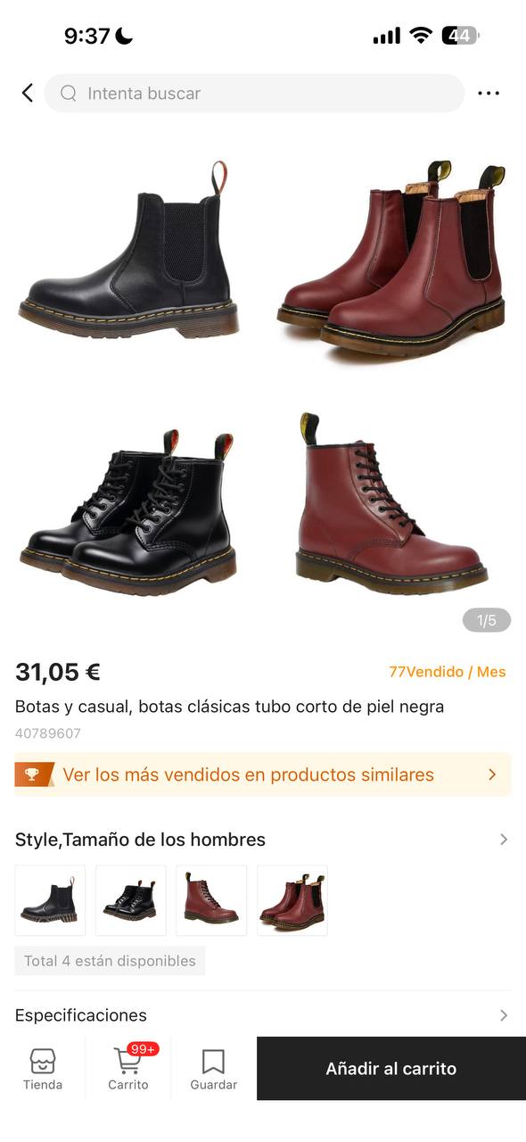 Botas Dr Martens